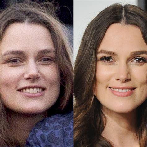 Keira Knightley without makeup